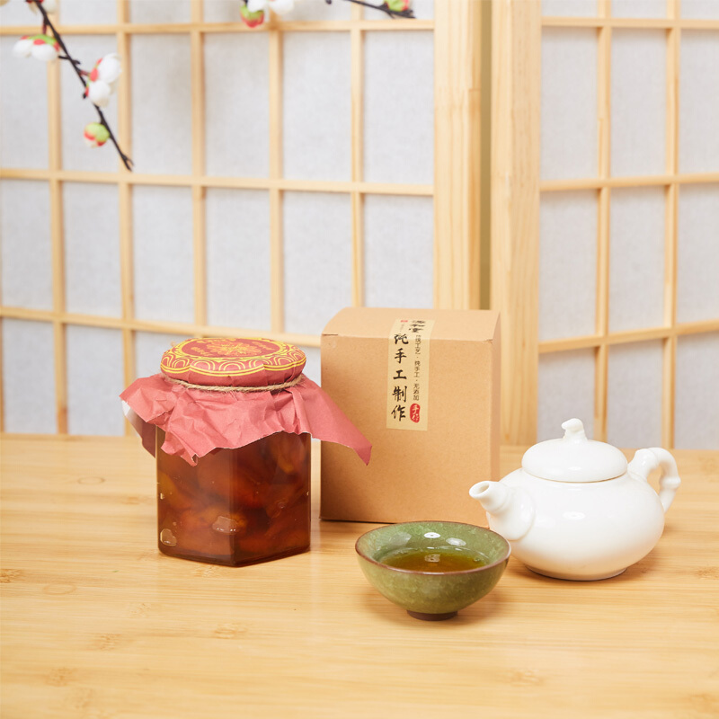 【中华特色】福建馆 源和堂 蜜饯枇杷膏 办公室零食 闽南泉州特产 果脯果干 500g/罐