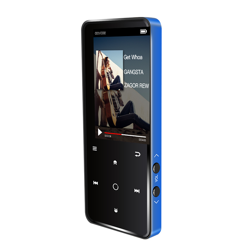 山水(SANSUI) mp3播放器 F1 随身听学生音乐运动超薄触屏mp4录音笔电子书英语听力 无蓝牙8G蓝