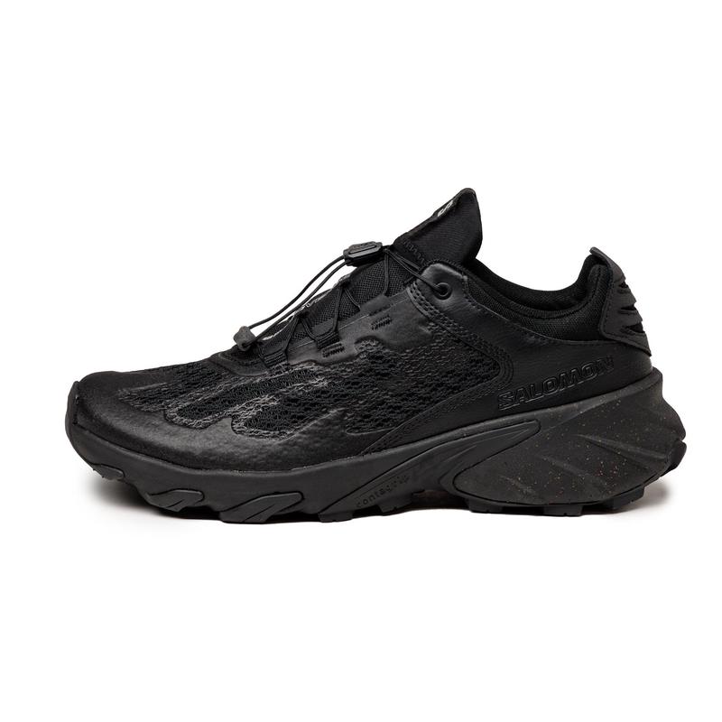 SALOMON 男士越野跑鞋Speedverse PRG经典防滑耐磨支撑运动鞋户外休闲鞋 Black_/_Alloy_/_Black 41