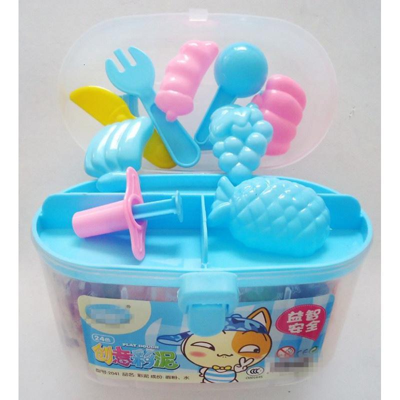 儿童橡皮泥椽皮泥实用小学生动脑相皮泥棒玩具彩泥套装手工.