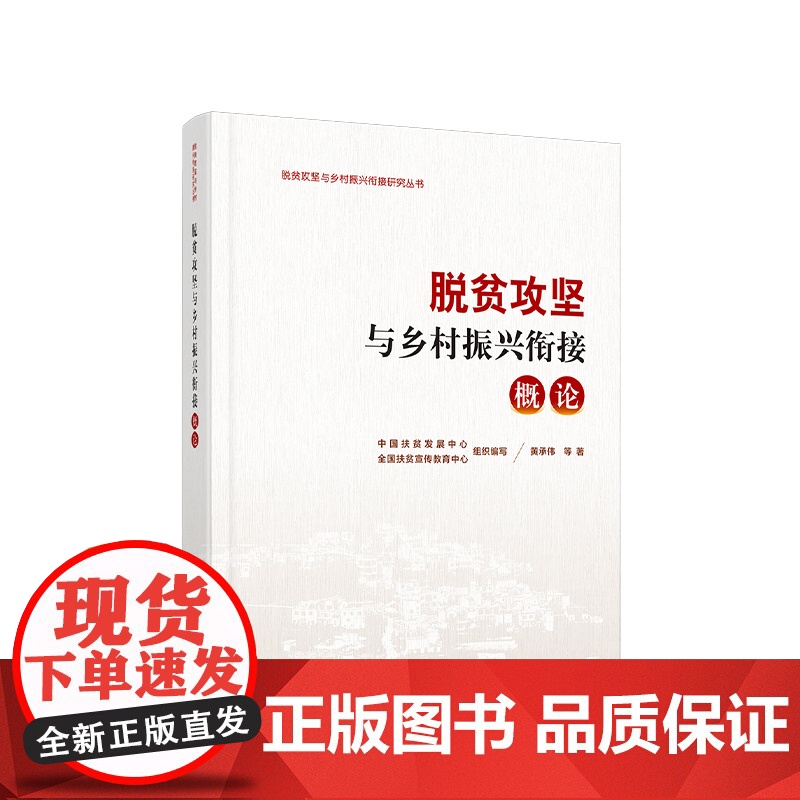 脱贫攻坚与乡村振兴衔接:概论(脱贫攻坚与乡村振兴衔接研究丛书)高清大图