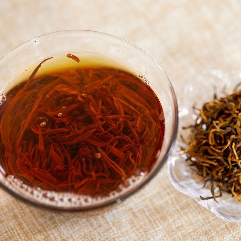 虞山红玉(中小叶功夫红茶)100克礼盒(50克铝罐*2罐)高清大图