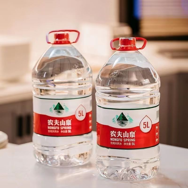 农夫山泉饮用水饮用天然水5l4桶整箱装桶装水