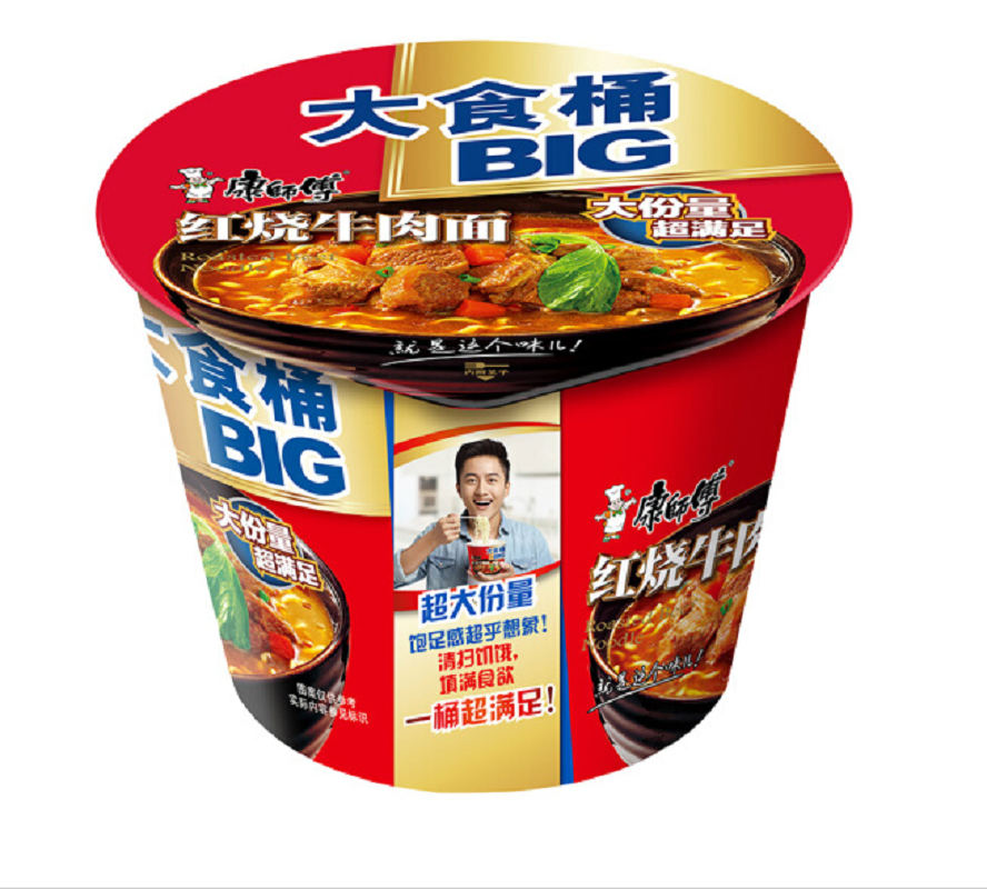 康师傅红烧牛肉big桶145g