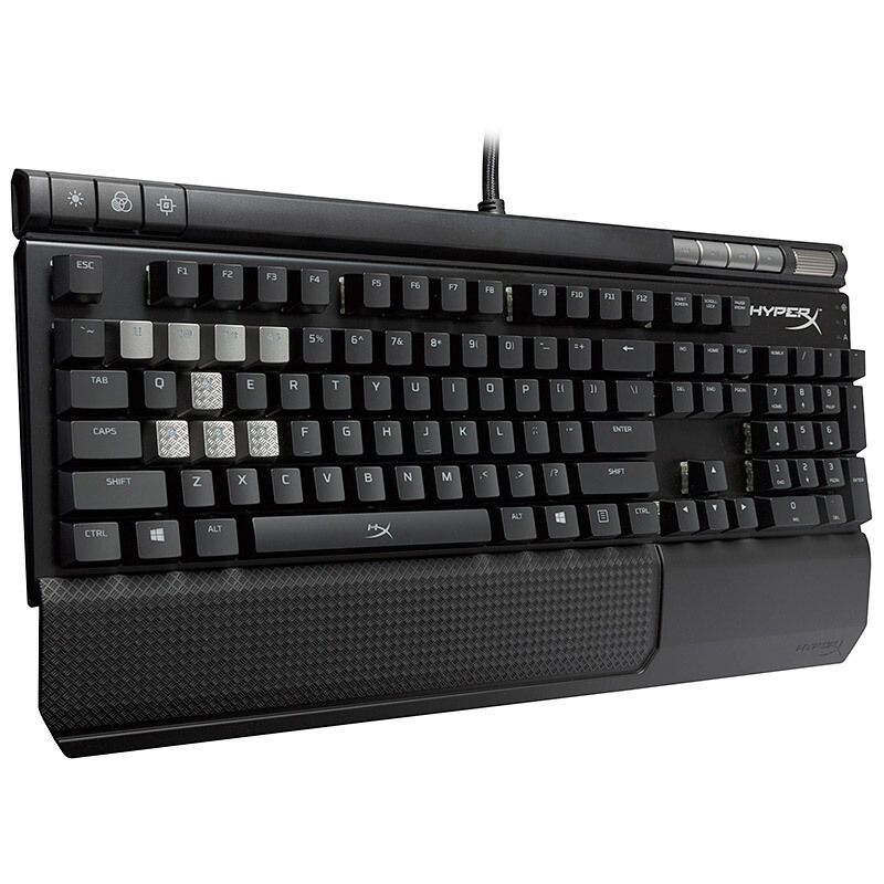 金士顿(HX-KB2RD2-US/R1)HyperX Alloy Elite阿洛伊精英版RGB红轴机械键盘