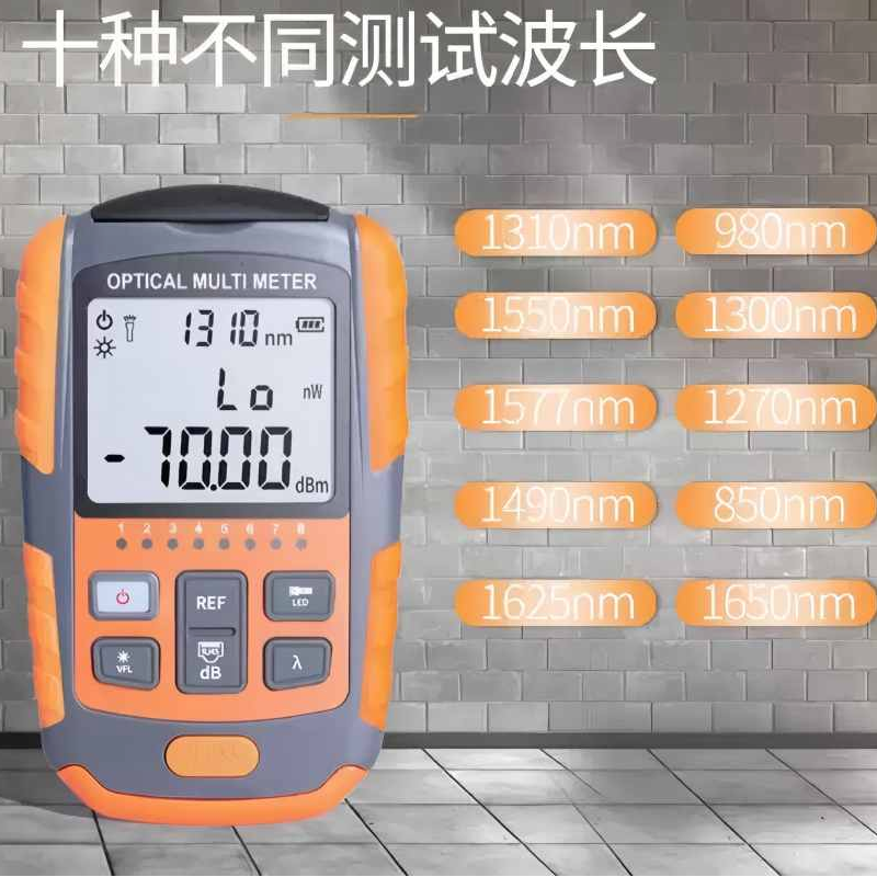 铁恒源光功率计高精度智能显示便携式设计专业级测量工具高清大图