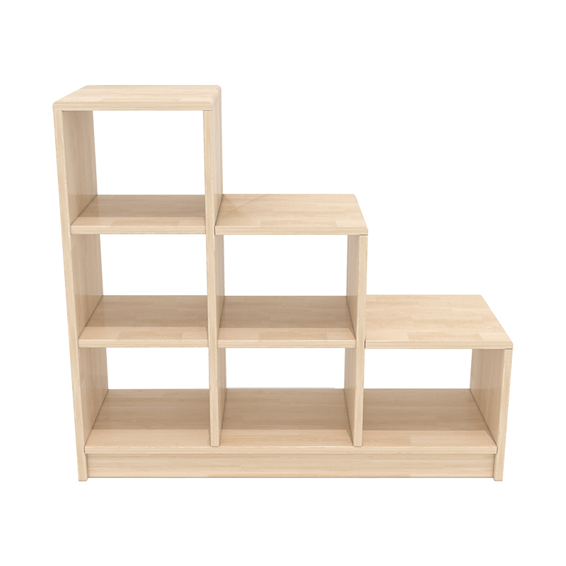 阶梯柜儿童柜子宝宝绘画游戏柜幼儿园实木柜蒙氏教具早教中心柜子