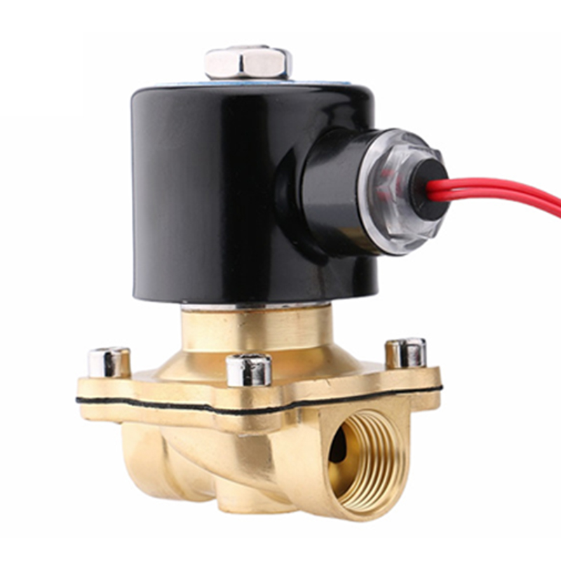 卫未来 黄铜电磁阀 DC24V 个高清大图