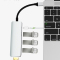 觅果(MIGUO) 通用电脑Type-C转USB3.0 4个口 +PD充电 五合一 拓展坞