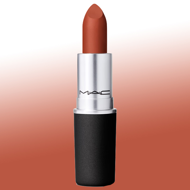 MAC口红魅可尤雾弹口红哑光轻薄#925摩洛哥红棕高清大图