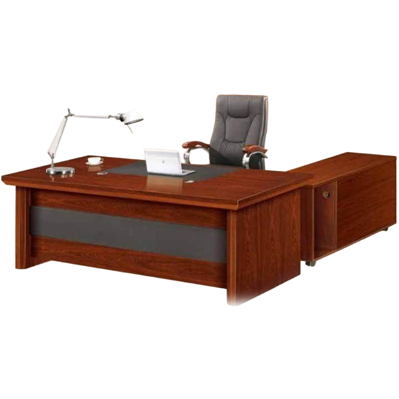 大央班台/办公桌-57181 1800W*900D*760H办公桌员工位单人办公桌组合简约现代办公室老板桌子职员电脑高清大图