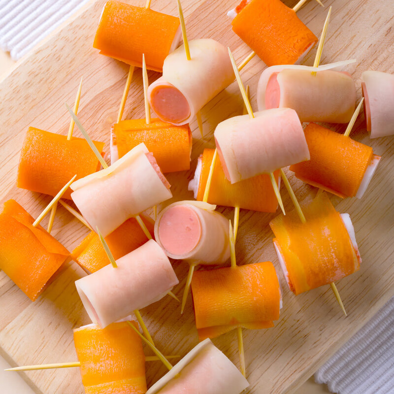 茶花(CHAHUA)一次性双头牙签家用竹制细牙签棒商用便携餐厅水果剔牙签2400* 314008高清大图