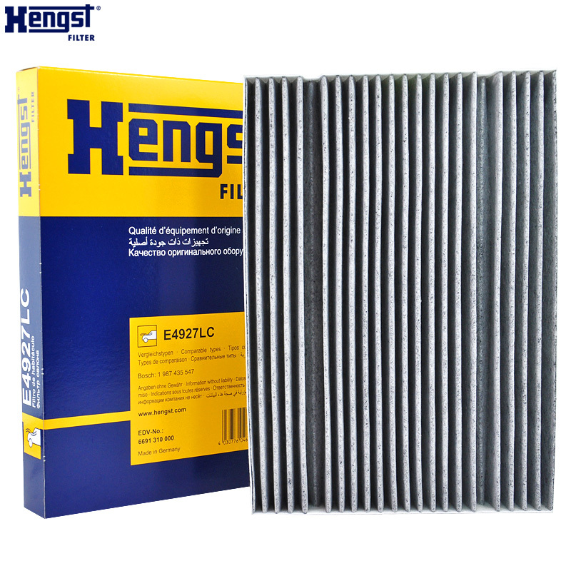 汉格斯特(hengst)空调滤清器带碳E4927LC适用于16-18福建威霆2.0T V260