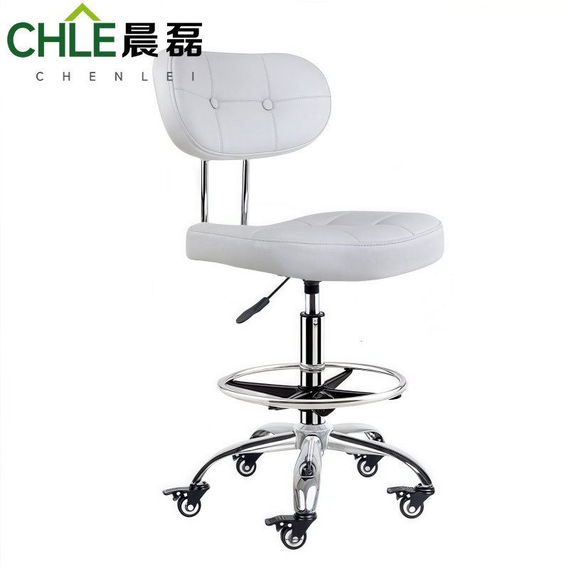 晨磊 吧台椅 锁定滑轮 把高清大图