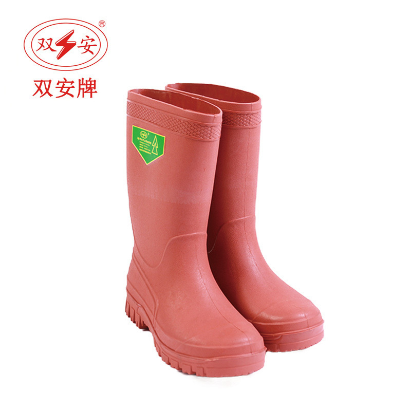 双安 30KV绝缘靴 3级带电作业用橡胶靴耐压20KV 40码高清大图