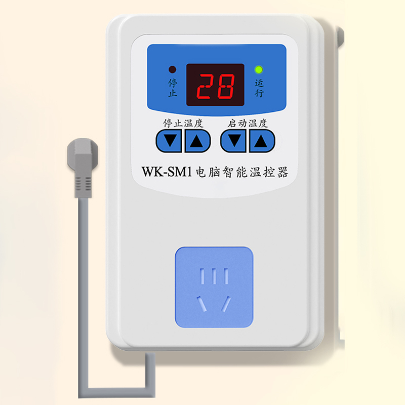 奥托多尔 数显全自动微电脑鱼缸智能温控器 SM1-金属防水探头1000W(单位:个)