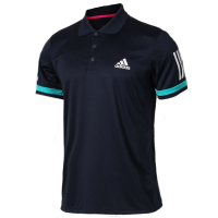 阿迪达斯(adidas)2018新款男士运动休闲POLO衫透气短袖T恤D74645