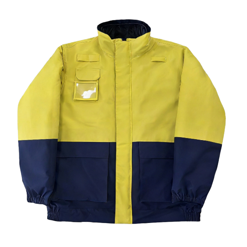 迈鯛MileKun棉工作服 藏蓝拼黄色 MKTLGY25W-0250