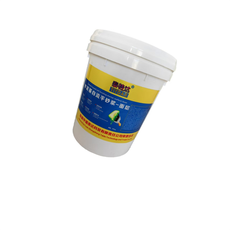 泰特达 水泥基自流平砂浆-面层 灰色25KG 桶高清大图