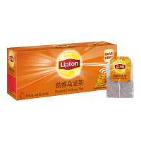 立顿Lipton 乌龙茶 福建高山茶叶 袋泡茶包 1.8g*25包(新老包装随机发货)