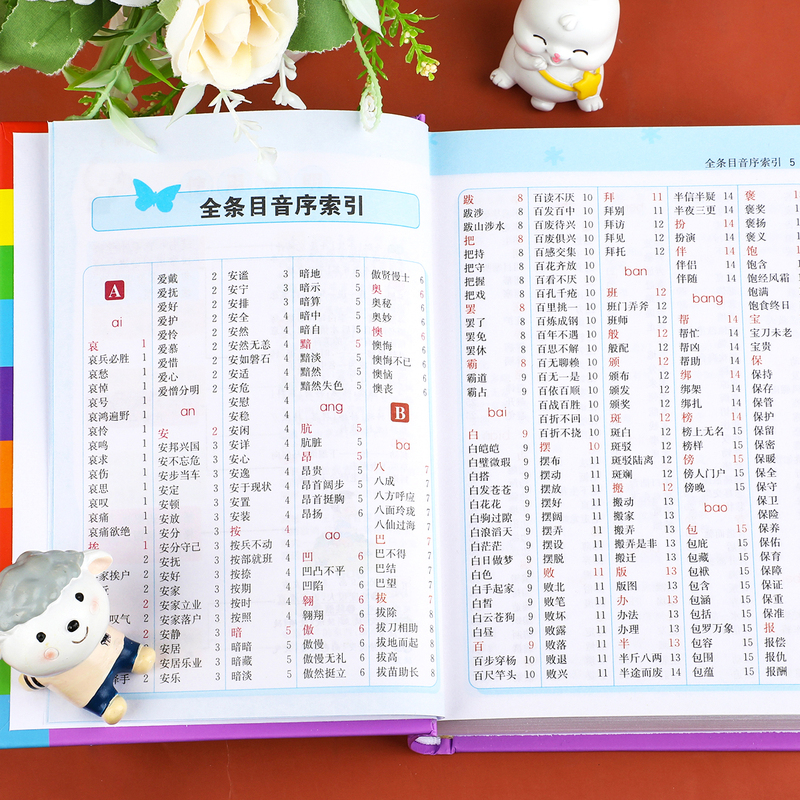 [正版]小学生多功能词典组词造句搭人教版配现代汉语新编 字典语文词语积累大全通用工具书 辞典全功能大字彩图版教育FX高清大图