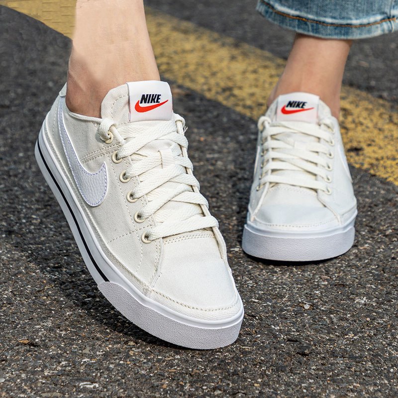 nike耐克女鞋官方旗舰正品2021秋冬新款开拓者帆布鞋休闲sb板鞋女