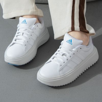 Adidas阿迪达斯女鞋新款厚底运动鞋透气休闲鞋低帮板鞋IH7645 ZP IH7645/白色 36.5