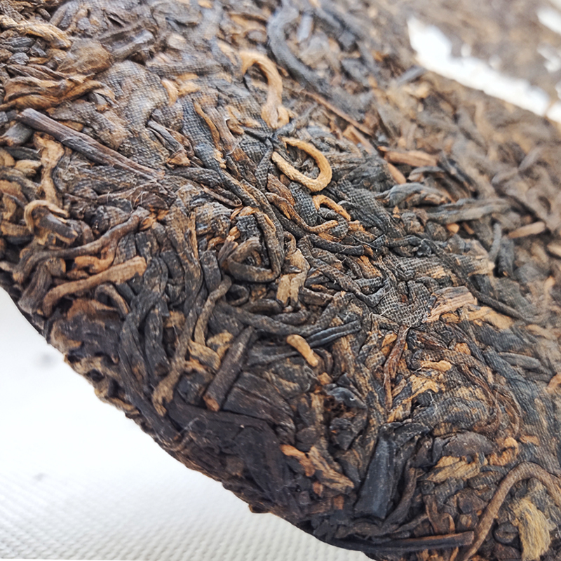 [赠定制茶针]南国公主普洱茗茶 佤 云南普洱茶熟茶茶叶 七子饼357克 南國公主