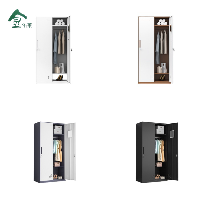 金佑莱双门铁皮衣柜1800*900*420mm 个高清大图