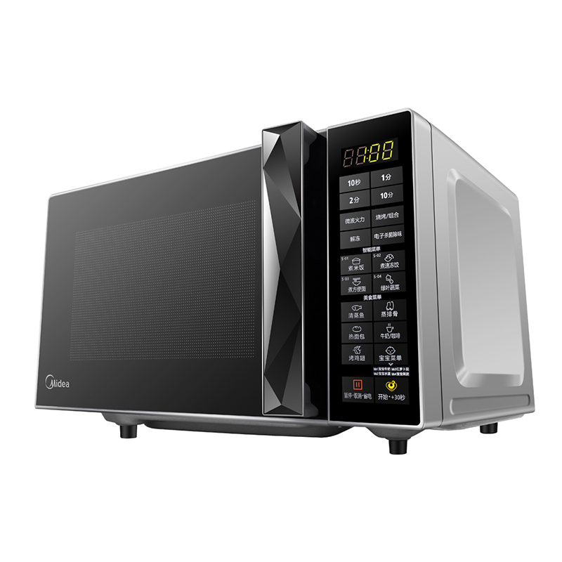 美的微波炉m3l233b微蒸烤一体光波炉智能聪明火微波炉