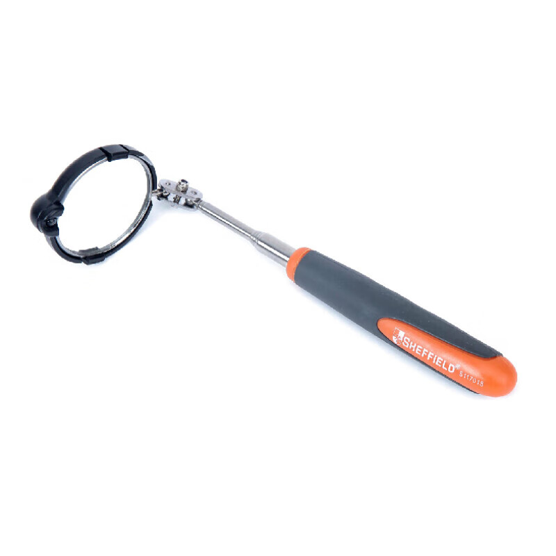 钢盾(SHEFFIELD) S117015 带灯伸缩检测镜(中)【家用】