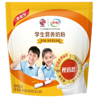 伊利学生营养奶粉400g/克袋装(25g*16小袋) 健康营养早餐 学生奶粉
