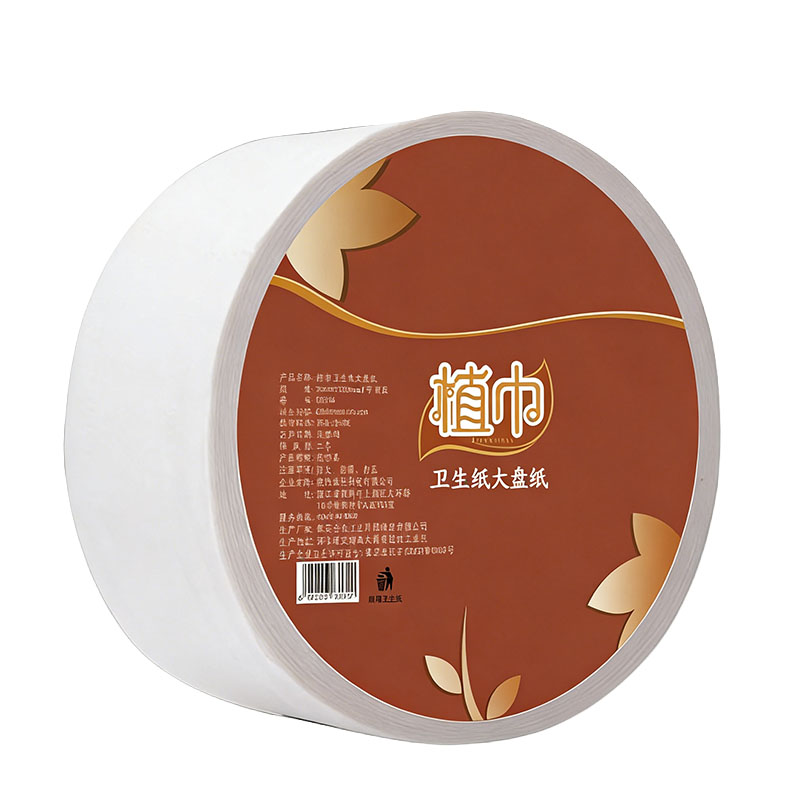 植巾 DJ340 二层150m 12卷/箱 4.00提/箱 卫生纸大盘纸(计价单位:箱)高清大图
