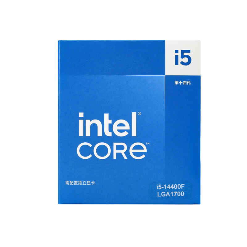 i5-4400F盒装CPU处理器 全新盒装正品酷睿i5-14400F 10核心16线程台式电脑CPU处理器高清大图