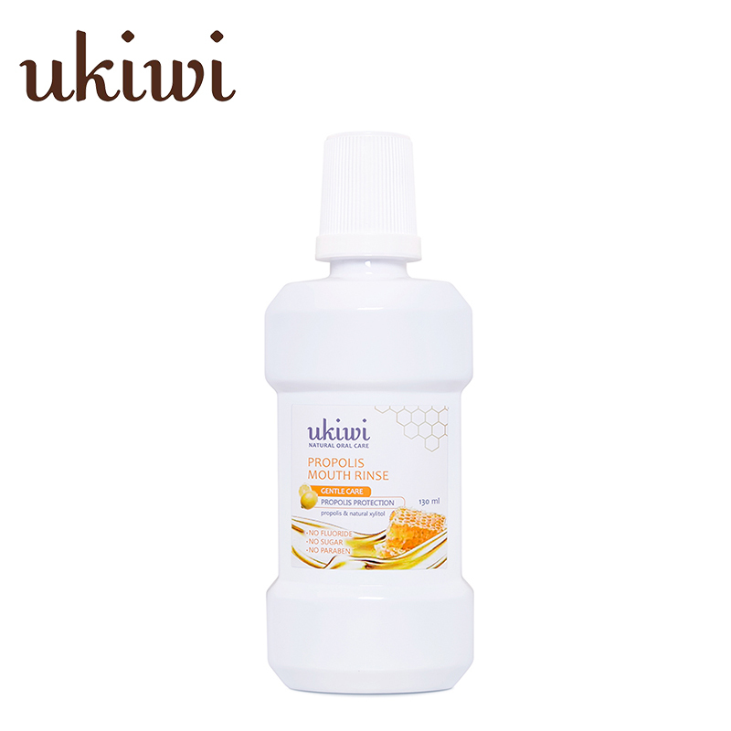 纽西小精灵Ukiwi灵蜂胶漱口水(柠檬味)130ml普通人群口腔护理单支装