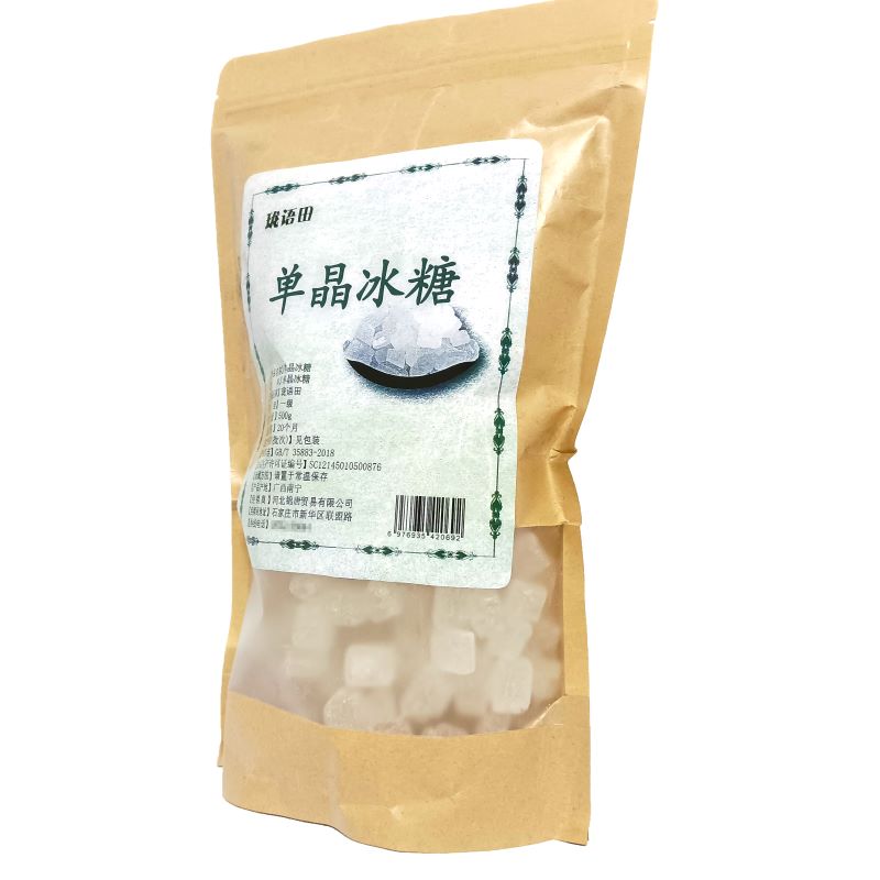 珑语田 单晶冰糖 500g/袋高清大图