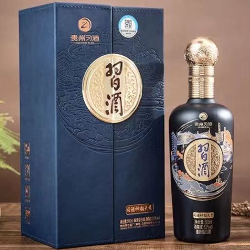 贵州习酒 神韵天香 53度 酱香型白酒 500ml 单瓶
