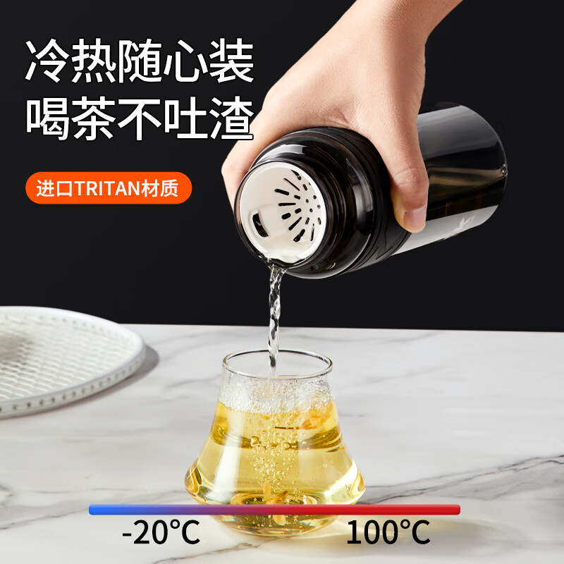 TKK运动水杯男士大容量tritan塑料茶杯子耐高温健身水壶中小学生水瓶高清大图