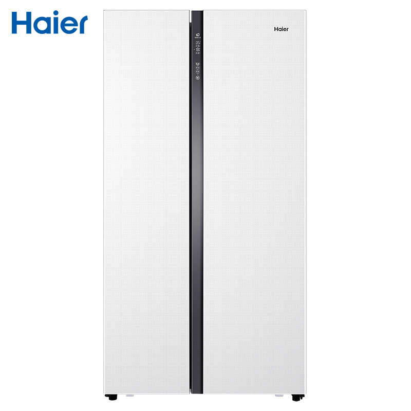 海尔(Haier)576升 对开门冰箱 变频无霜 轻薄机身 厨装一体 节能环保 家用电冰箱 BCD-576WDPU