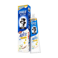 DARLIE好来(原黑人)超白密泡小苏打牙膏温和白齿去黄去渍去口臭旗舰店官方140g*3