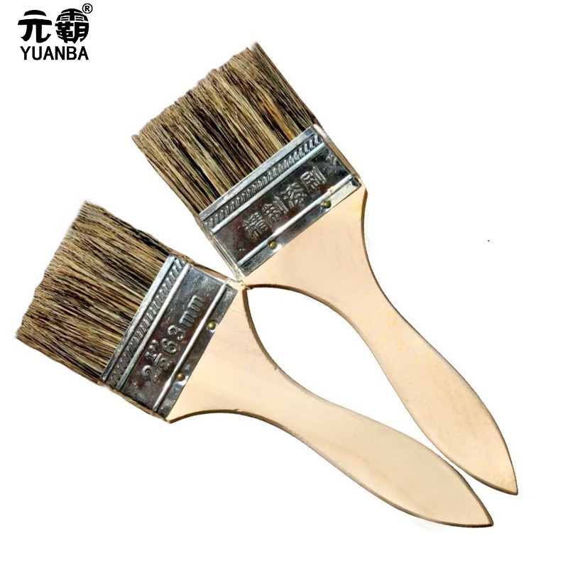 元霸-油漆刷 纯猪鬃75mm 箱/100把装 单位:箱