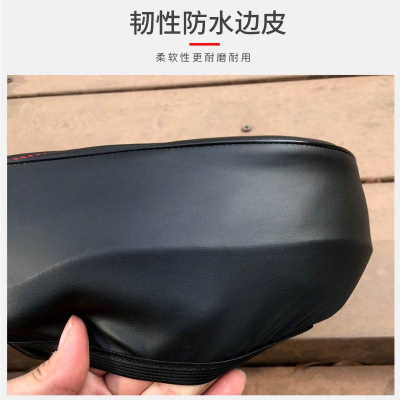 电动自行车坐垫套防水防晒电瓶自行车皮革加厚舒适隔热垫通用椅套