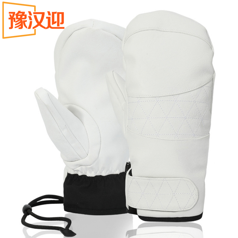 豫汉迎加绒防水手套高清大图