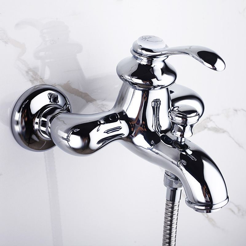 科勒kohler浴缸花洒龙头菲尔法斯挂墙式浴缸花洒龙头套装r8654tbcp