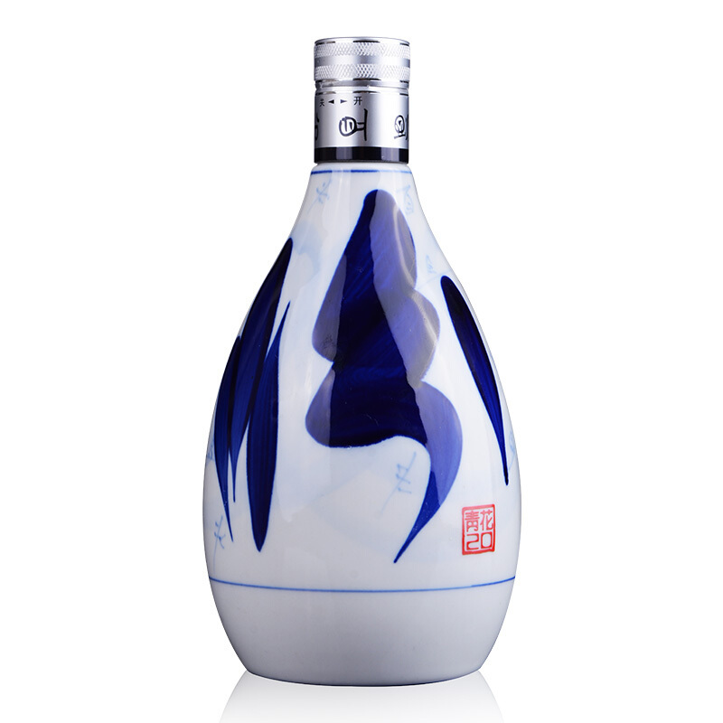 汾酒 青花20 42度 375ml*6瓶 整箱装 清香型白酒