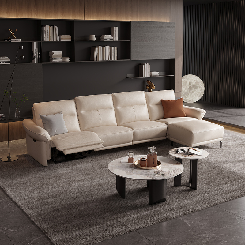 芝華仕(cheers)芝华仕头等舱电动功能真皮沙发意式极简客厅头层牛皮直