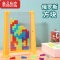 真智力叠叠高叠叠乐玩具积木抽堆堆乐层层叠儿童抽抽乐益智俄罗斯方块