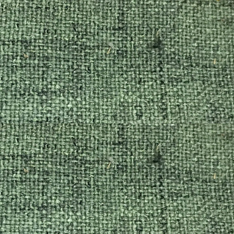 美帮汇INS款19新款镂空星星窗帘成品客厅卧室现代简约遮光北欧窗帘 绿色彩麻丽莎星星 2宽*2.1高一片挂钩【可改短】