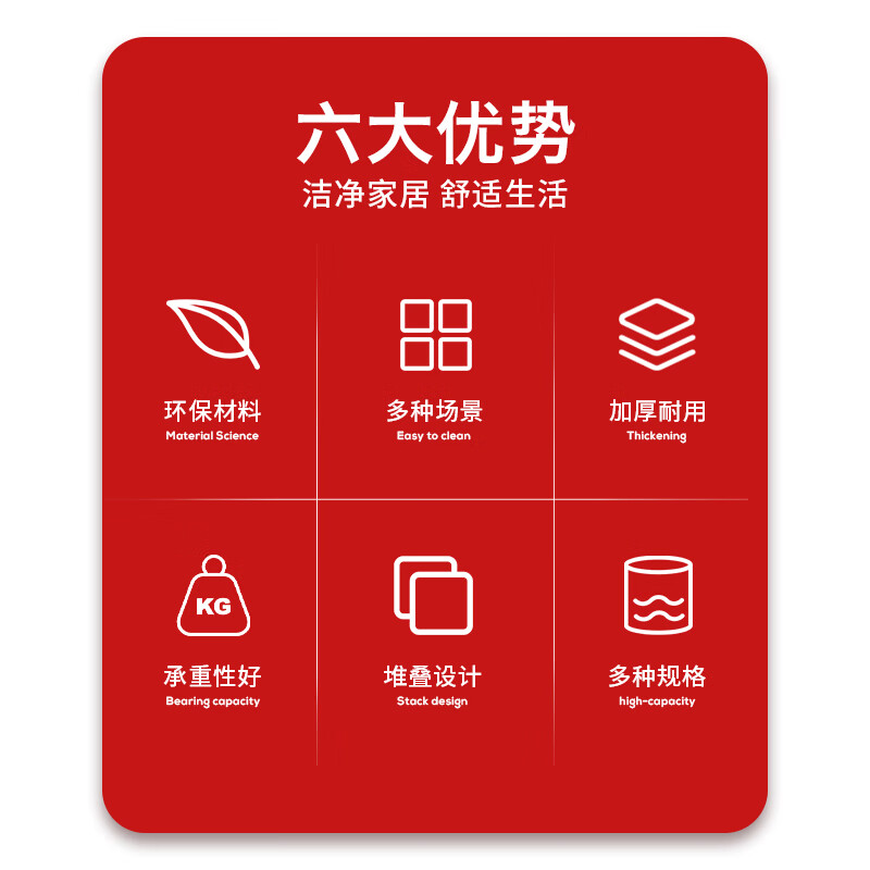珠江钢化水桶大号加厚塑料桶家用储水桶带盖大号洗澡手提红色圆桶 加厚红桶22升无盖款高清大图