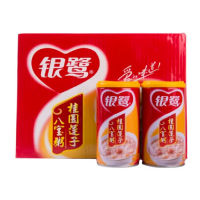 银鹭 桂圆莲子八宝粥 360g*12 速食粥(新老包装交替发货)